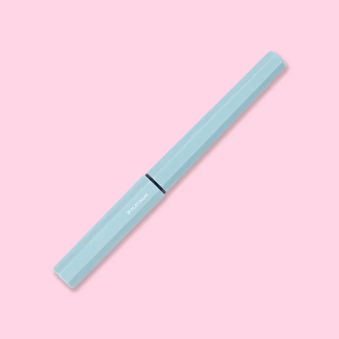 Platinum Little Shooting Star Fountain Pen – Fine Nib – Soda Blue