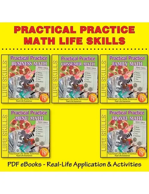 Practical Practice Set – Math Life Skills – Chapter Slices