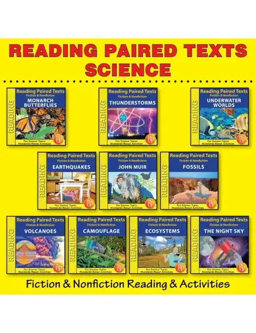 Reading Paired Texts Set – Science – Chapter Slices