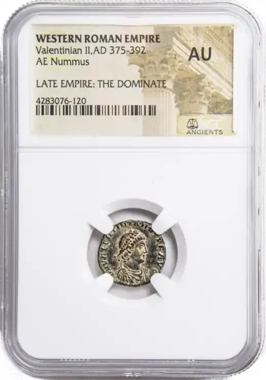 Roman Ae3 Of Valentinian Ii (Ad375-392)Ngc(Au)