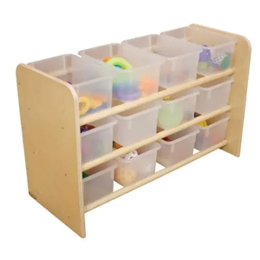 See-All Storage with (12) Translucent Trays