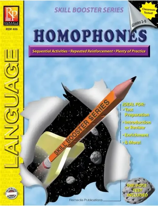 Skill Booster Series Homophones