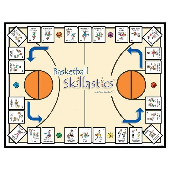 Skillastics Basketball Game, Grades 2 to 8