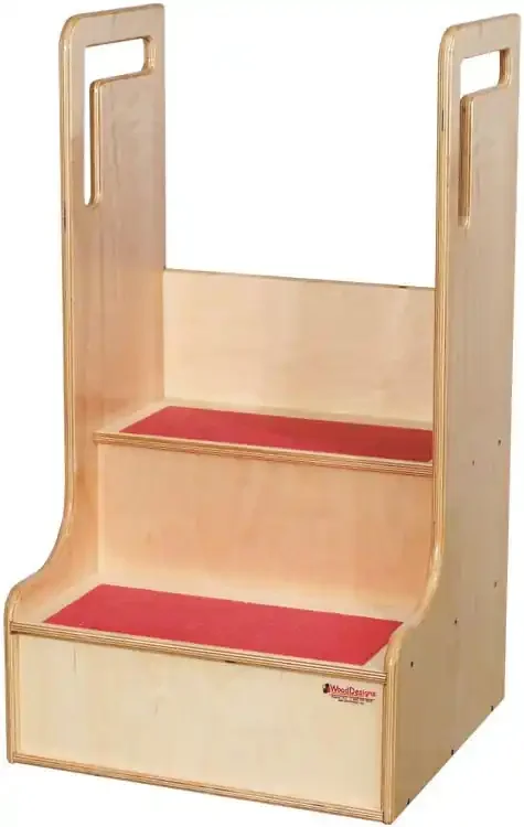 Step-Up-N-Wash Stool – Wood Designs WD21200