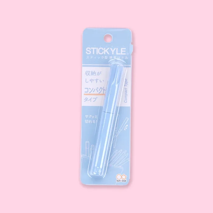 Sun-Star Stickyle Scissors – Compact Type – Blue
