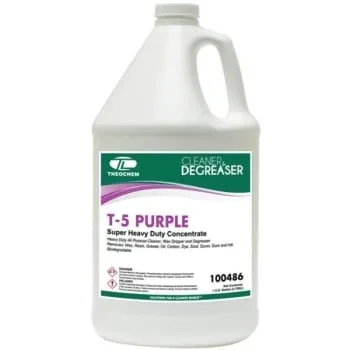 Theochem Laboratories T-5 1 Gal. Purple Heavy-Duty Degreaser, Case Of 4