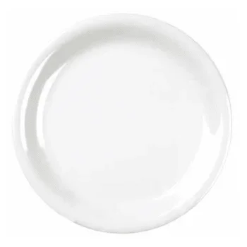 Thunder Group 6-1/2″ Narrow Rim Plate White Package Of 12