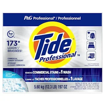 Tide Professional, Powder Laundry Detergent, Original Scent, 197 Oz