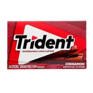 Trident Sugar Free Gum – Cinnamon, 14-pc. Packs
