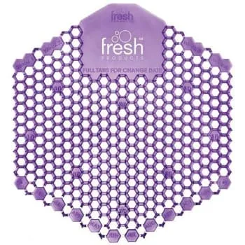 Wave 3d Lavender Urinal Screen, Package Of 10