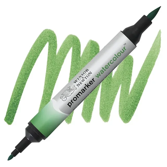 Winsor & Newton Promarker Watercolor Marker – Hooker’s Green