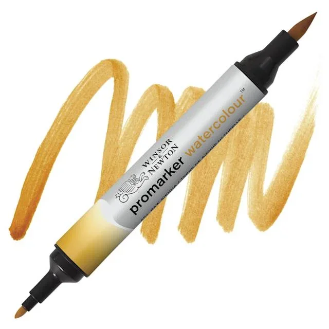 Winsor & Newton Promarker Watercolor Marker – Raw Sienna