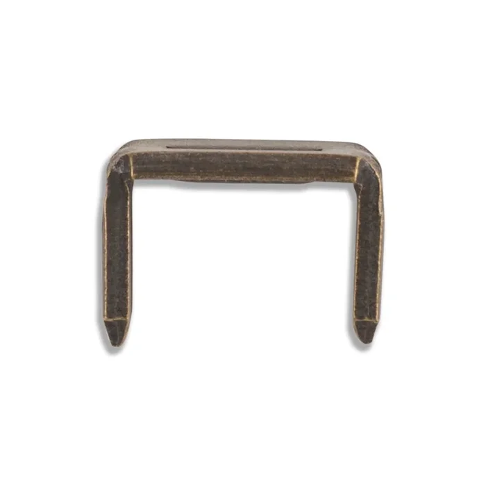 YKK #10 Zipper Bottom Stops – 100/Box – Antique Brass