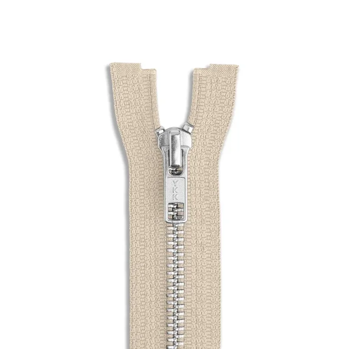 YKK #5 24″ Aluminum Jacket Zipper – Army Green (566)