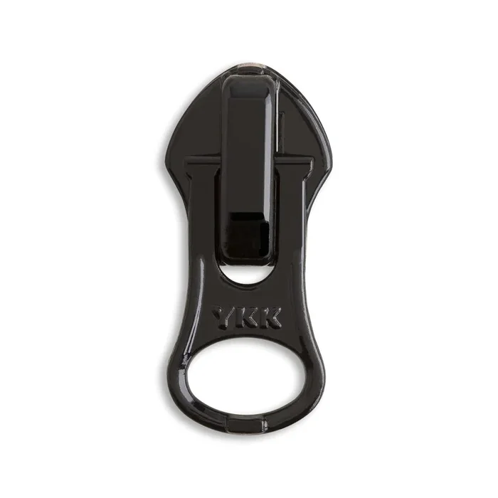 YKK #8 Nylon Coil Two-Way Jacket Bottom Zipper Pulls – 10/Pack – Black (580)