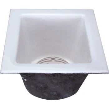 Zurn Fd2376-Nh4 – 4″ Floor Sink Body With 8″ Sump Depth
